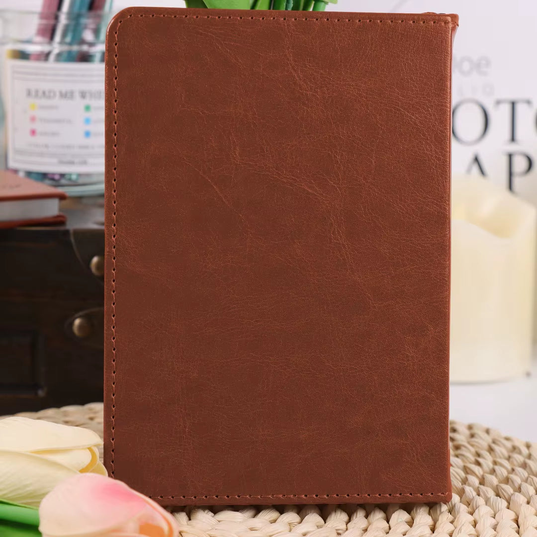 One Minute with God for Men 365 Devotions, Brown Faux Leather Flexcove Books